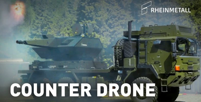 Skynex: Το νέο σύστημα “φονέας” drones της Rheinmetall